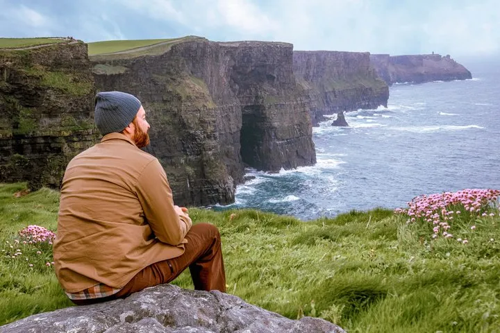 Cliffs, Ennis and Limerick on a Cliffs of Moher tour from Dublin, County Clare, Ireland
